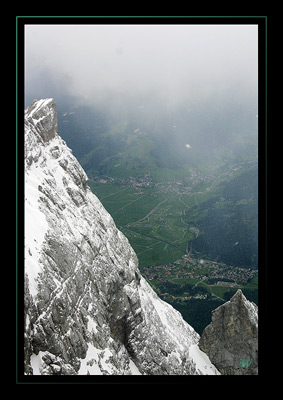 pohled z Zugspitze